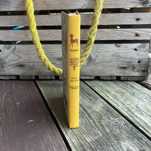 Vintage “Bambi” Junior Deluxe Edition Illustrated Children’s Book - Picture 3 of 7